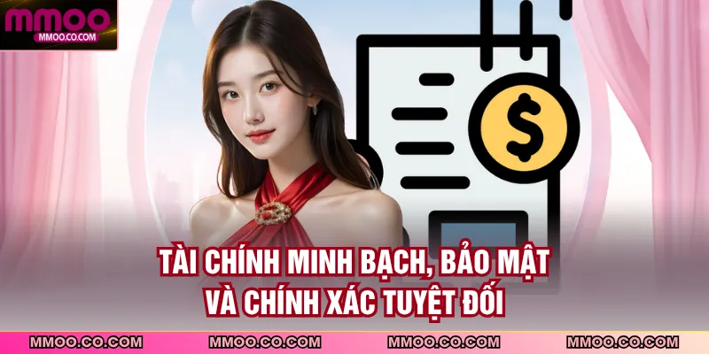 Tài chính minh bạch, bảo mật và chính xác tuyệt đối